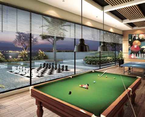 Indoor Games & Leisure Lounge